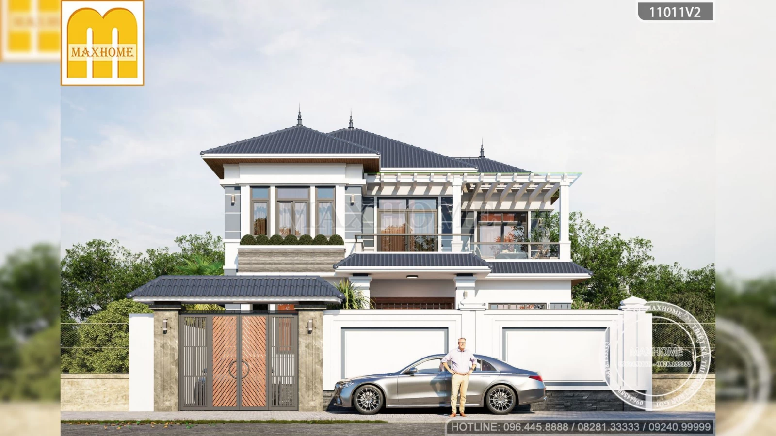 1,6 tỷ trọn gói cho ngôi nhà 2 tầng quá rẻ mà đẹp tại Hà Nội | MH02850