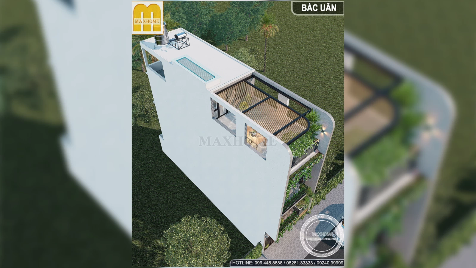 Siêu phẩm nhà phố 3 tầng 1 tum dẫn đầu xu hướng thiết kế 2024 | MH02893