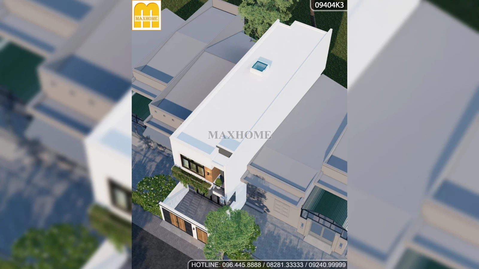 Thiết kế nhà phố 5x17m 3 phòng ngủ tiện nghi ở Long An | MH02849