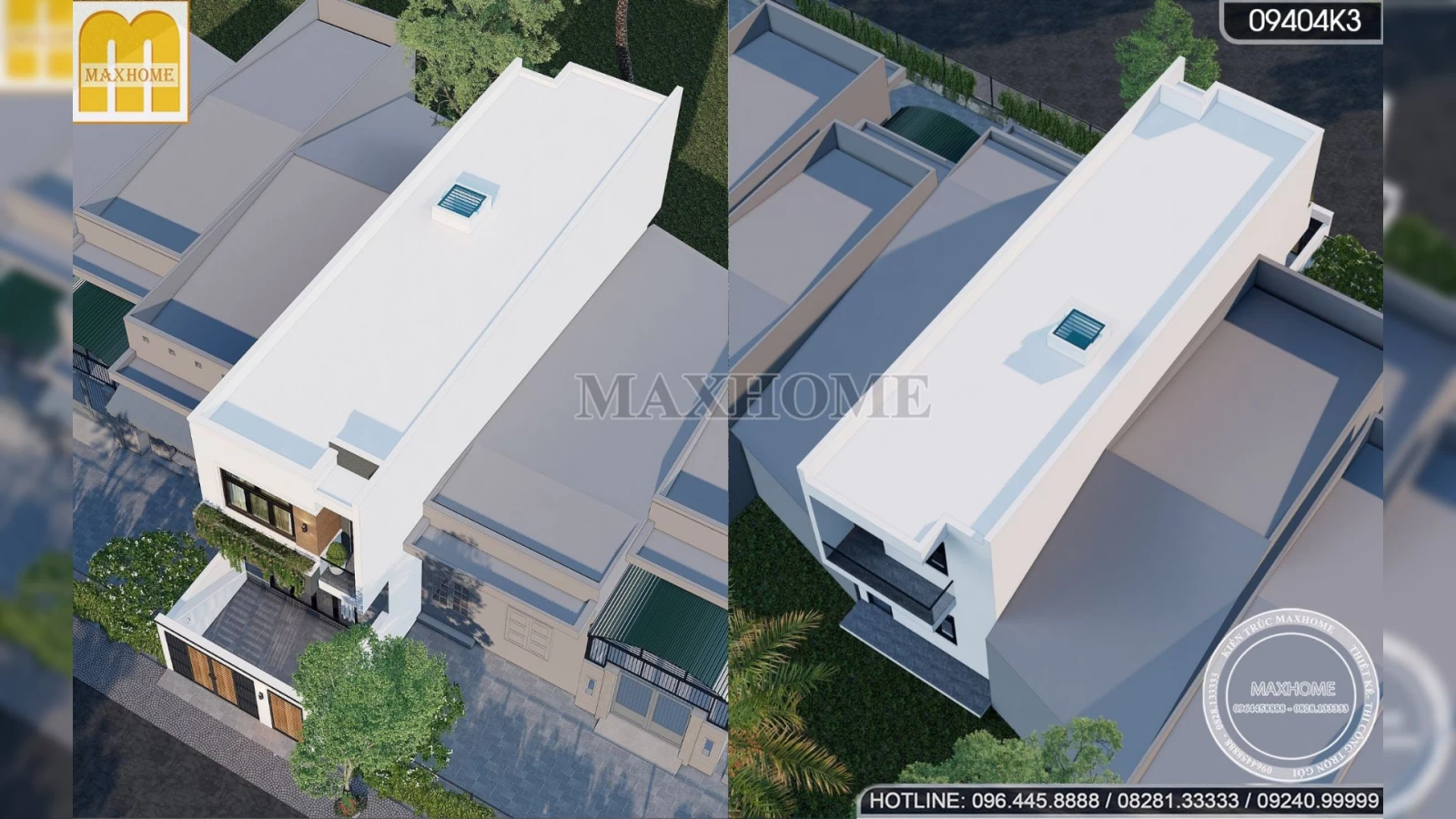 Thiết kế nhà phố 5x17m 3 phòng ngủ tiện nghi ở Long An | MH02849
