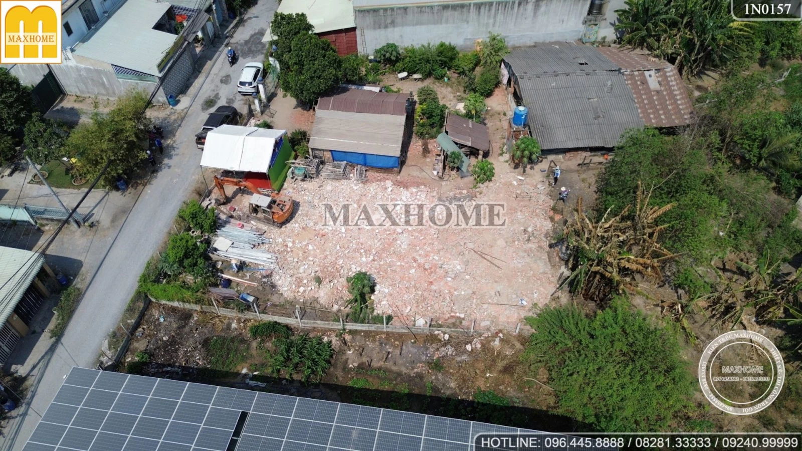 Lễ khởi công động thổ công trình nhà 2 tầng mái Nhật Maxhome thi công trọn gói tại Củ Chi | MH03214