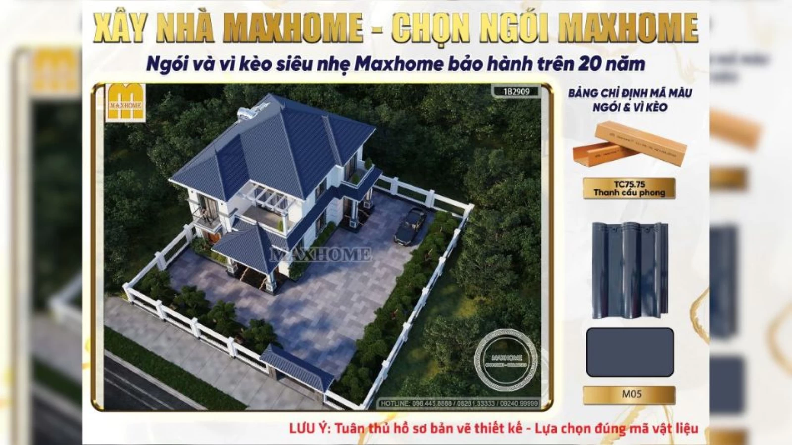 Bấm xem ngay! Cực phẩm nhà 2 tầng mái Nhật mặt tiền 11m đẹp xuất sắc | MH04828