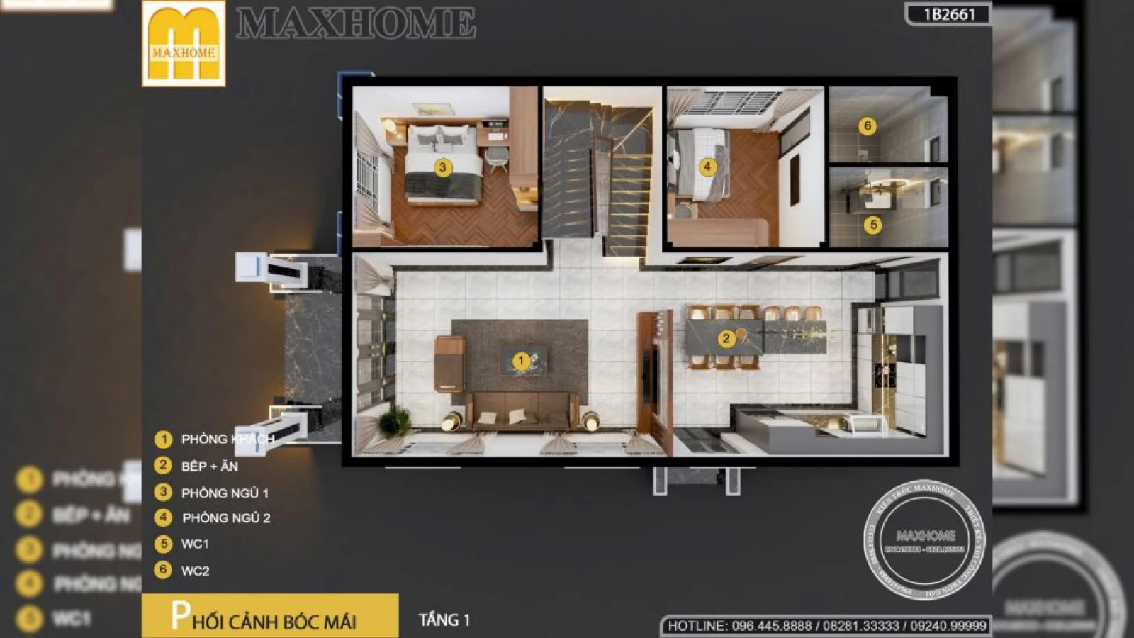 Bản vẽ nhà 2 tầng mái Nhật 2025 đẹp tiết kiệm chi phí tối đa | MH04751