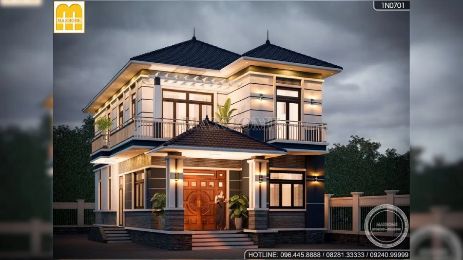 Chỉ từ 1,5 tỷ sở hữu ngay nhà 2 tầng 4 phòng ngủ mái Nhật mặt tiền 8m đẹp như mơ | MH04811