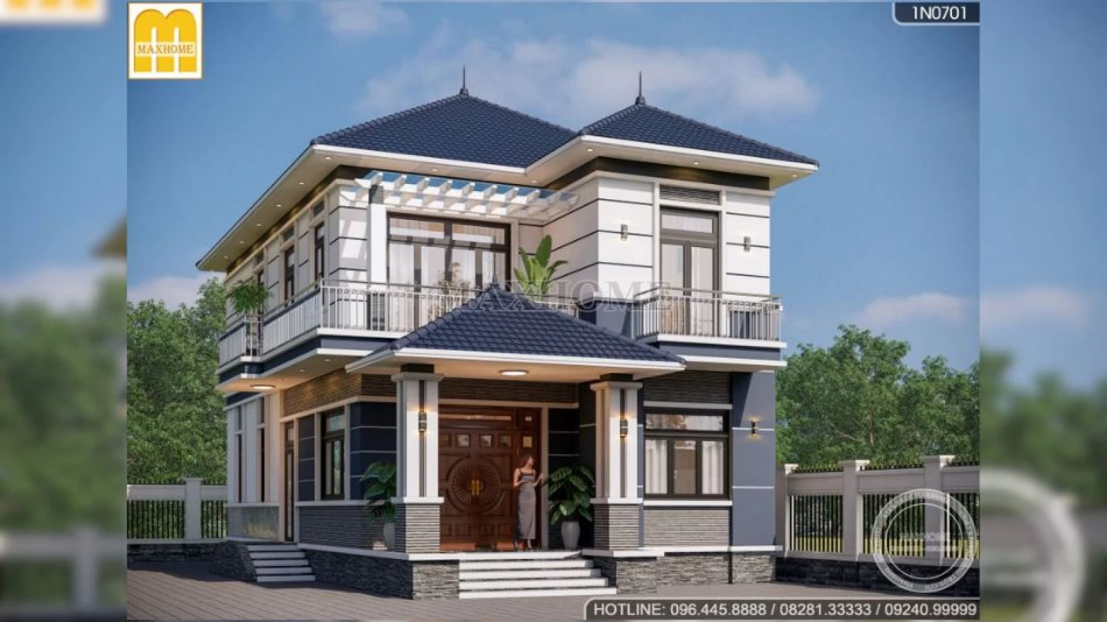 Chỉ từ 1,5 tỷ sở hữu ngay nhà 2 tầng 4 phòng ngủ mái Nhật mặt tiền 8m đẹp như mơ | MH04811