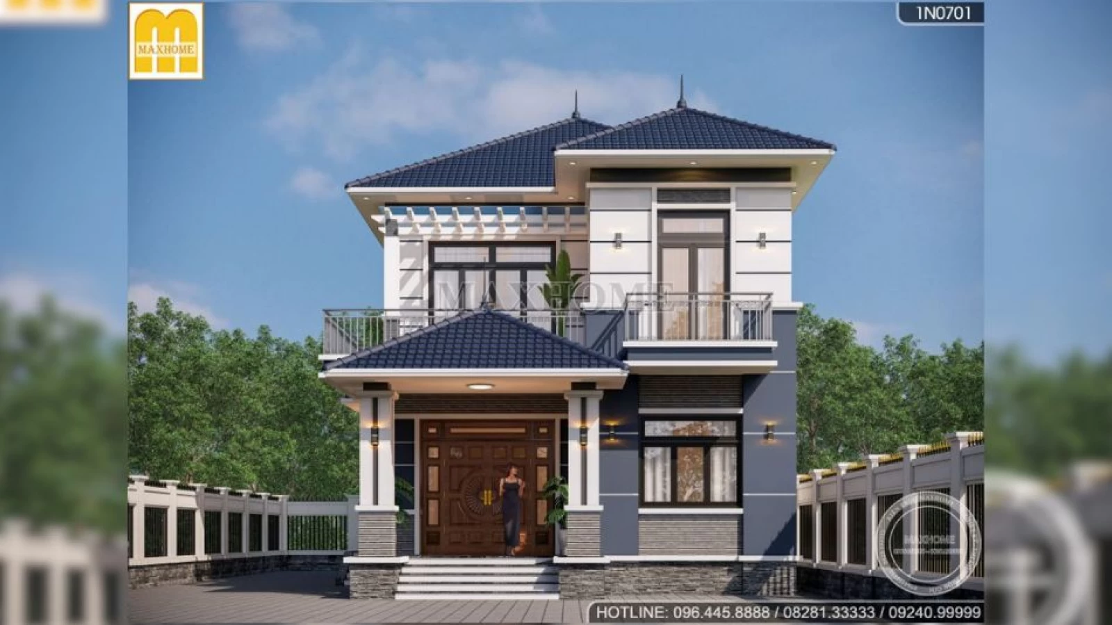 Chỉ từ 1,5 tỷ sở hữu ngay nhà 2 tầng 4 phòng ngủ mái Nhật mặt tiền 8m đẹp như mơ | MH04811