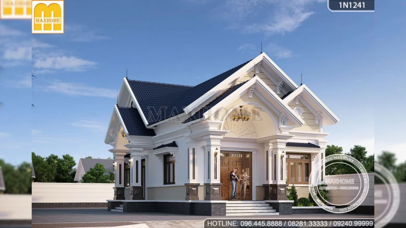 Khám phá mẫu nhà cấp 4 không có bếp mà vẫn đầy đủ tiện nghi cho cả gia đình | MH04775
