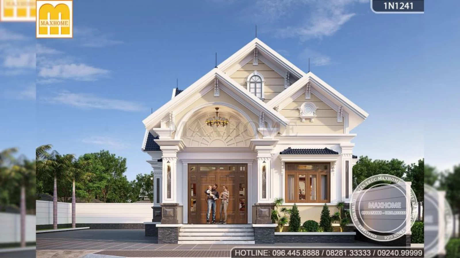 Khám phá mẫu nhà cấp 4 không có bếp mà vẫn đầy đủ tiện nghi cho cả gia đình | MH04775