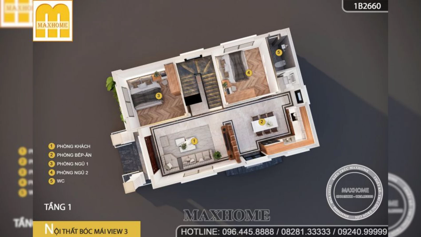 Mẫu thiết kế nhà 2 tầng 1.5 tỷ trắng đẹp tinh khôi, ai cũng say đắm | MH04836