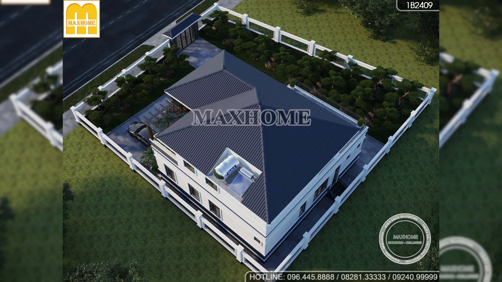 Nhà 2 tầng mái Nhật đẹp mê tại Hải Dương – Ai nhìn cũng muốn xây! | MH04779