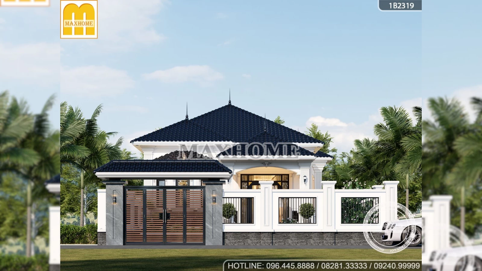 Say đắm trước vẻ đẹp sang trọng, lôi cuốn của nhà cấp 4 mái Nhật tân cổ điển | MH04659