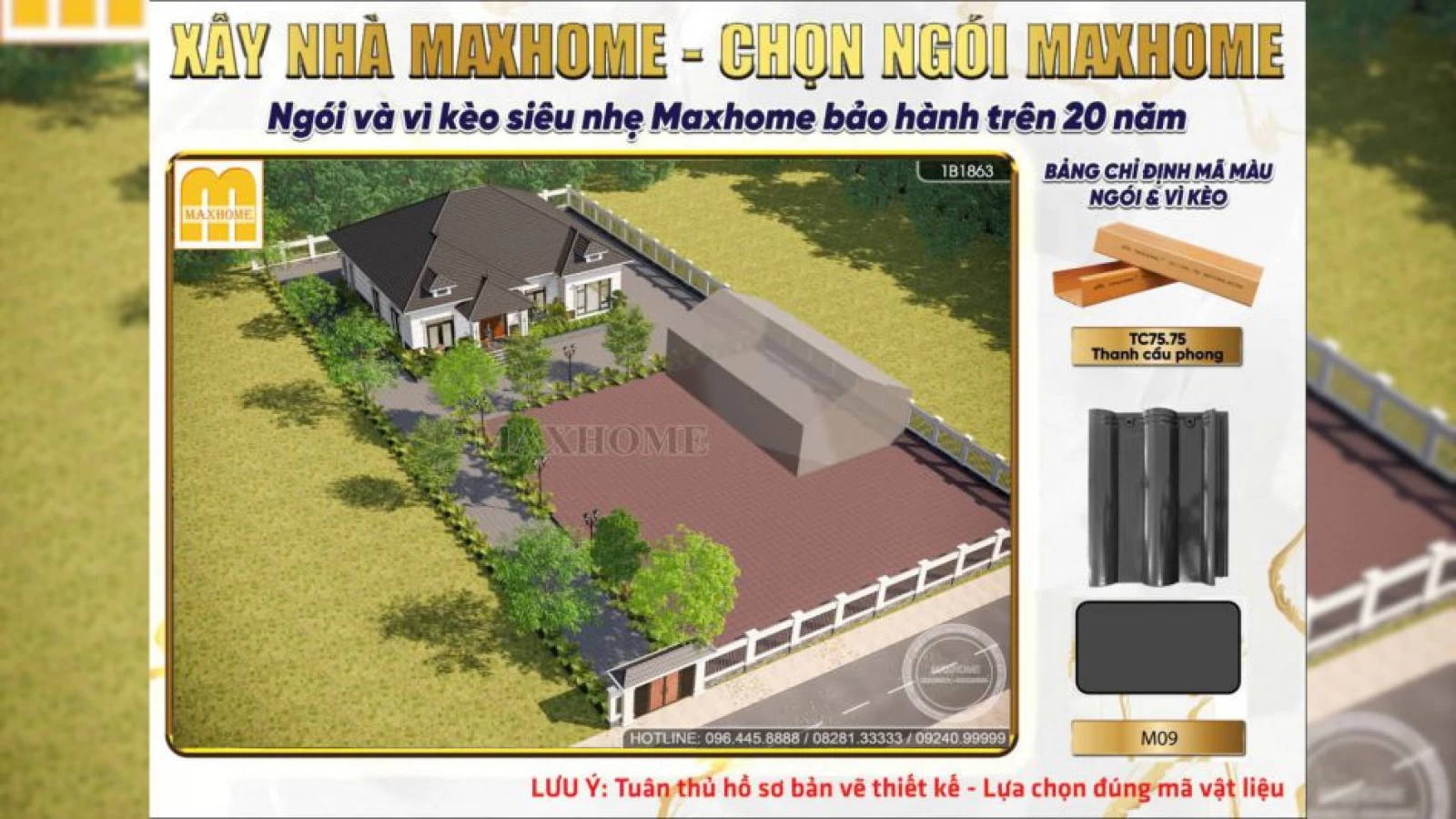 Tham khảo mặt bằng nhà cấp 4 5 phòng ngủ full chi tiết từng góc nhà | MH04640