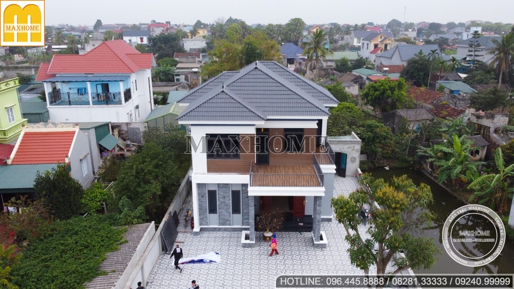 Chỉ từ 1,5 tỷ cho mẫu nhà 2 tầng mái Nhật rẻ đẹp tại Thanh Hoá