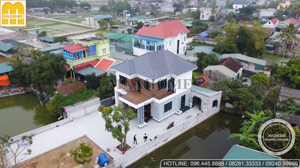 Chỉ từ 1,5 tỷ cho mẫu nhà 2 tầng mái Nhật rẻ đẹp tại Thanh Hoá