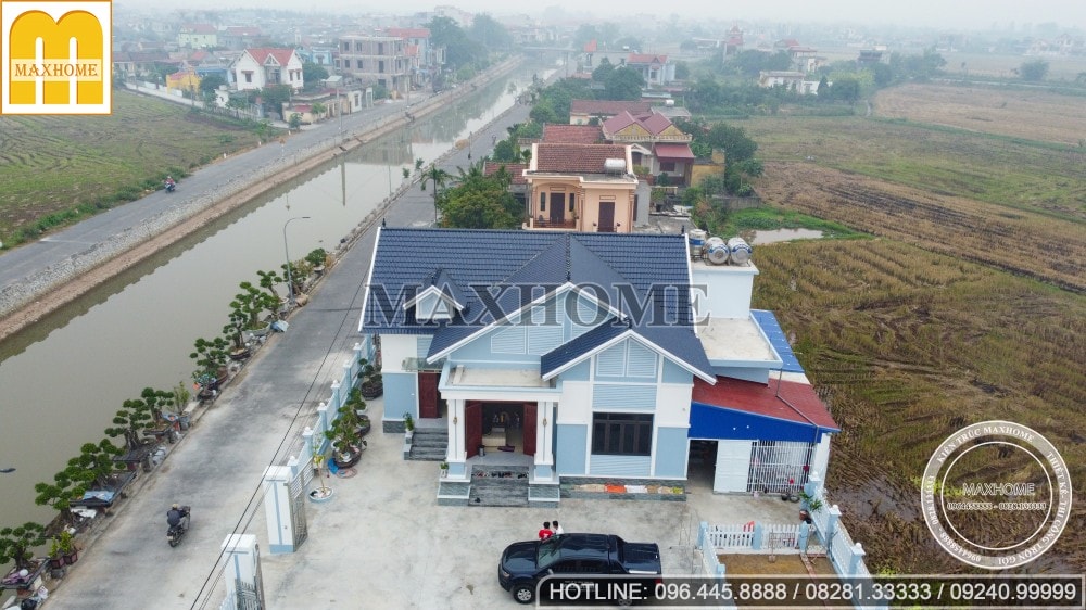 Mẫu nhà mái Thái đẹp do Maxhome thi công ở Nam Định | MH00119