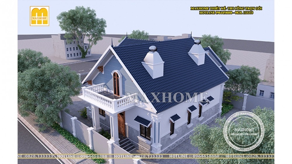 Quá nhiều người xin bản vẽ nhà mái Thái 1 tầng | MH00228