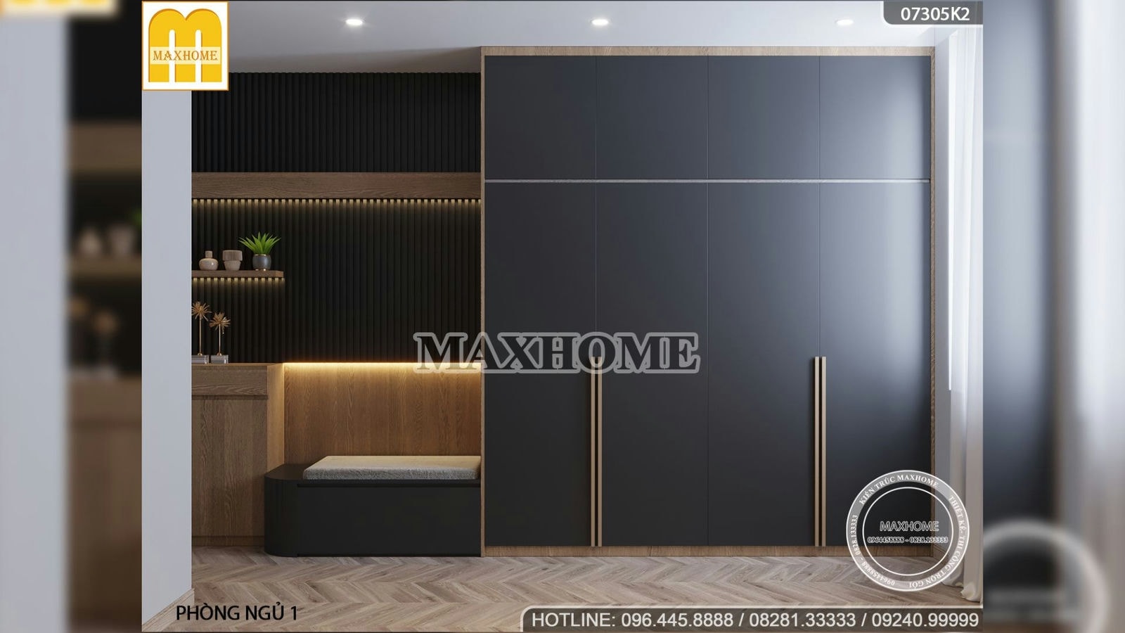 Bộ nội thất tối giản, tinh gọn nhưng vẫn CỰC SANG TRỌNG, giá từ 190 triệu | NT01984