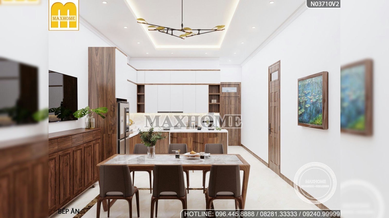 Bố trí nội thất đẹp như mơ cho căn nhà 2 tầng ở Đồng Nai | MH01696