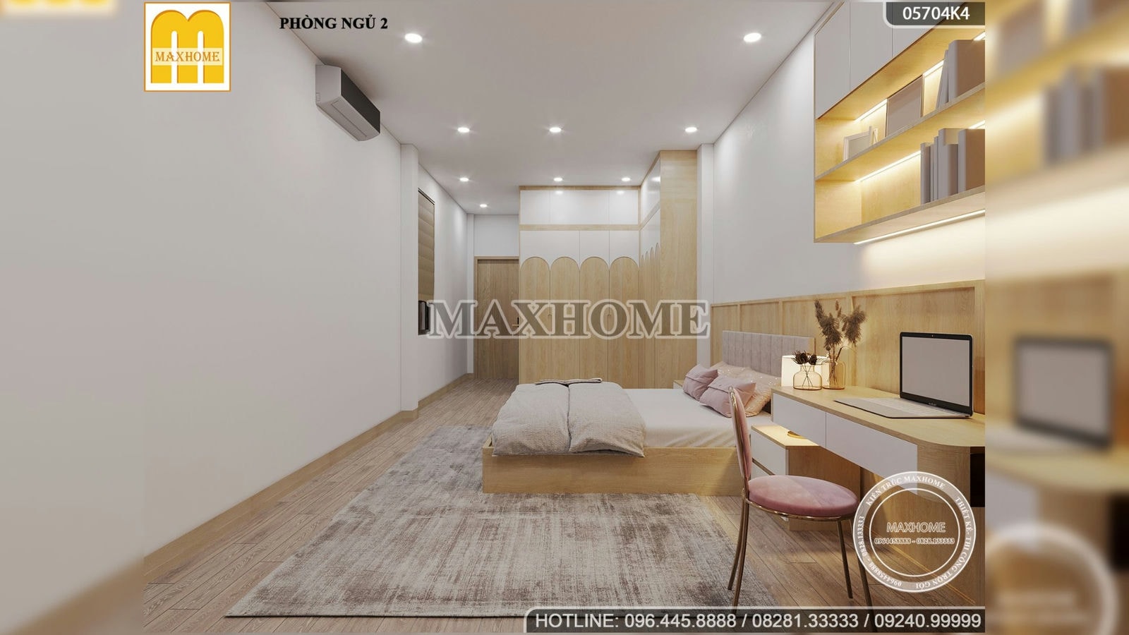 Cảm nhận sự SANG TRỌNG và TINH TẾ của bộ nội thất HIỆN ĐẠI do Maxhome thiết kế