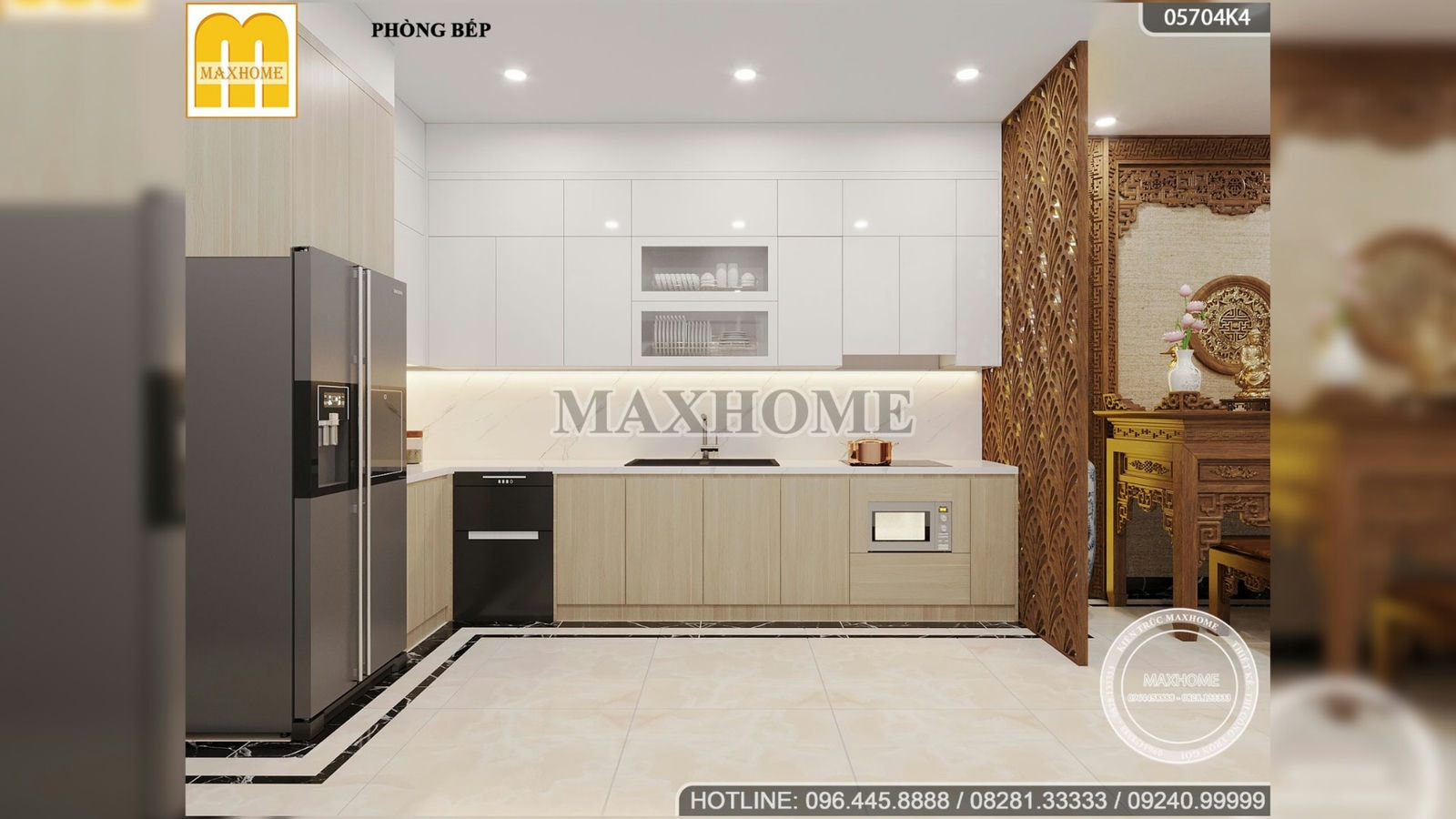Cảm nhận sự SANG TRỌNG và TINH TẾ của bộ nội thất HIỆN ĐẠI do Maxhome thiết kế