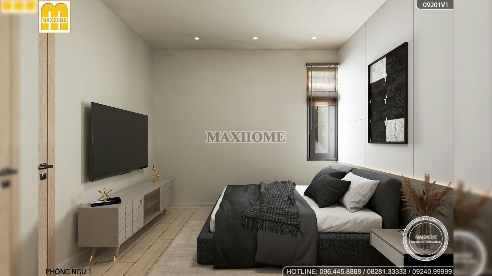 Chiêm ngưỡng bộ nội thất hiện đại đậm phong cách Maxhome | MH01638