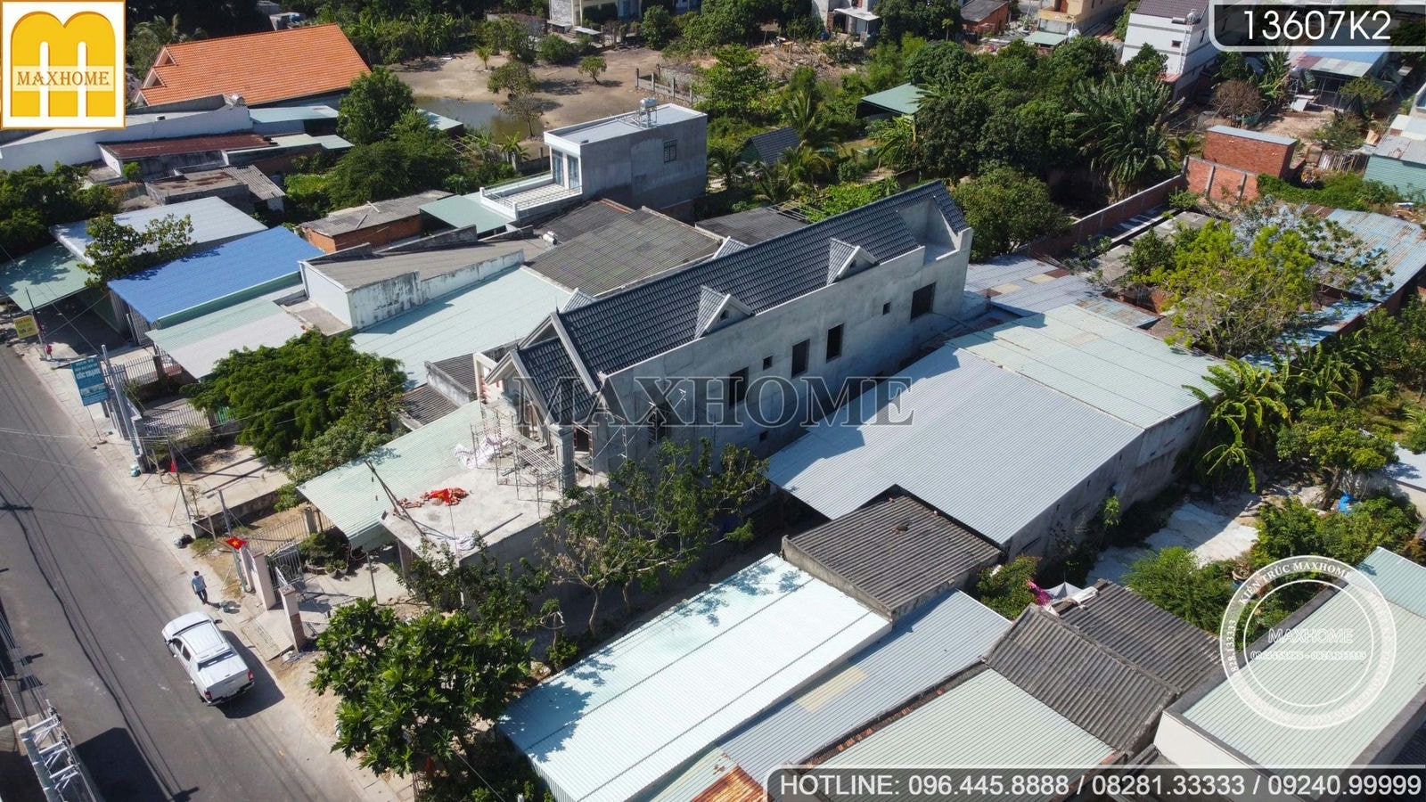 Ghé thăm tiến độ công trình nhà phố mái Thái tại Vũng Tàu I MH01600