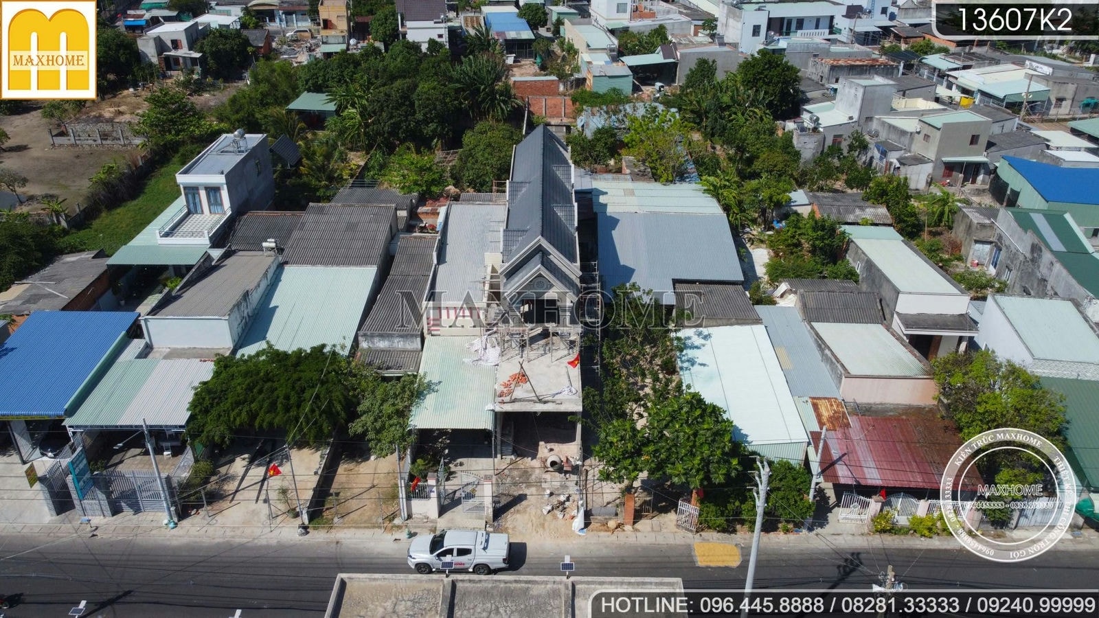 Ghé thăm tiến độ công trình nhà phố mái Thái tại Vũng Tàu I MH01600