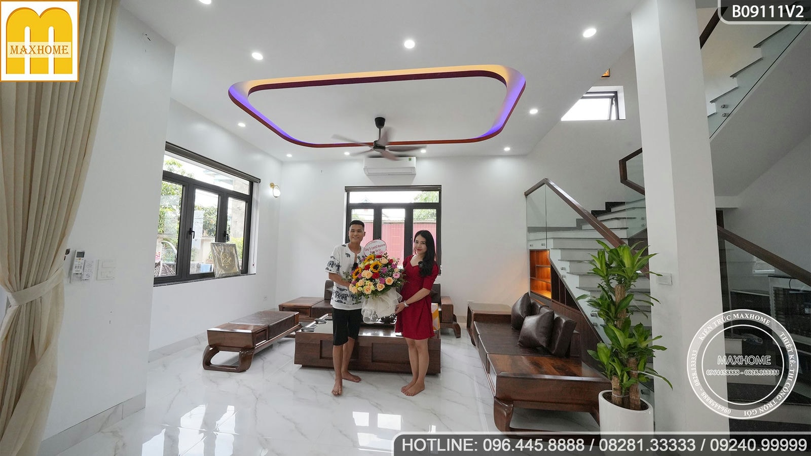 Khám phá nội thất khủng đặt riêng cho căn nhà tại Bắc Ninh | MH01430