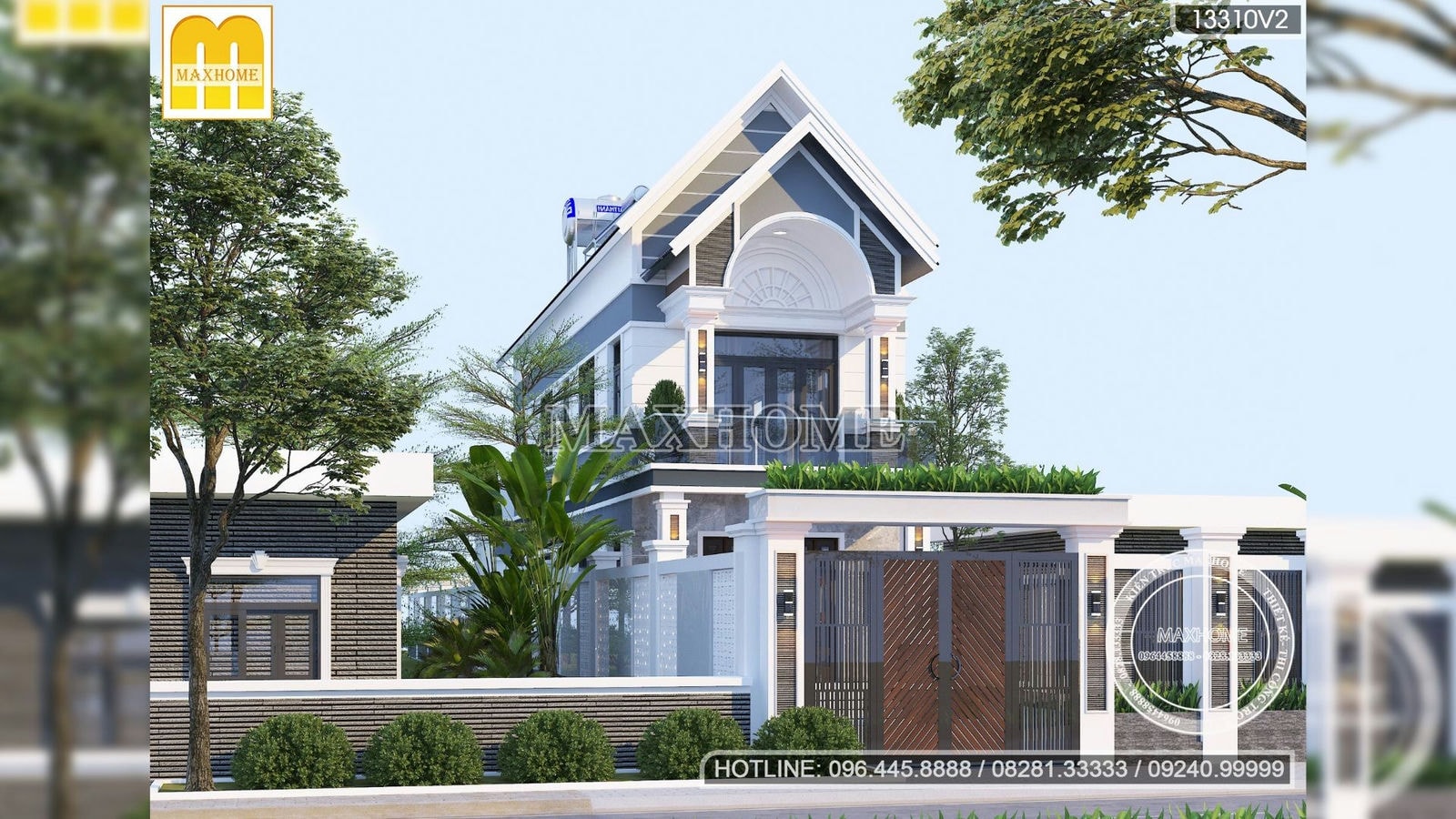 Mẫu nhà 2 tầng mái Thái vạn người mê tại Đồng Tháp | MH00481