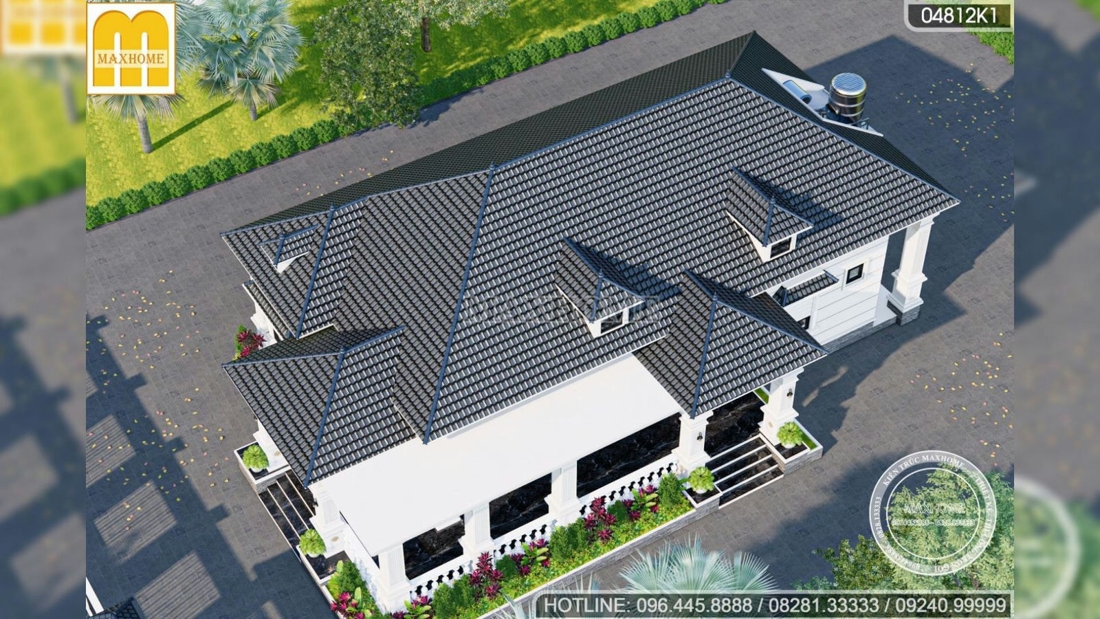 Mẫu nhà vườn mái Nhật siêu đẹp và rẻ nhất đầu năm 2023 | MH01479