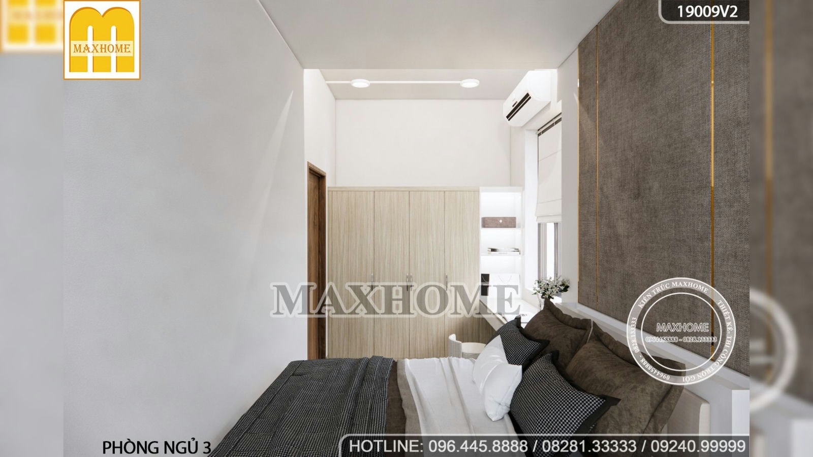 Mẫu nội thất hiện đại do Maxhome thiết kế tại Bắc Giang | MH01392