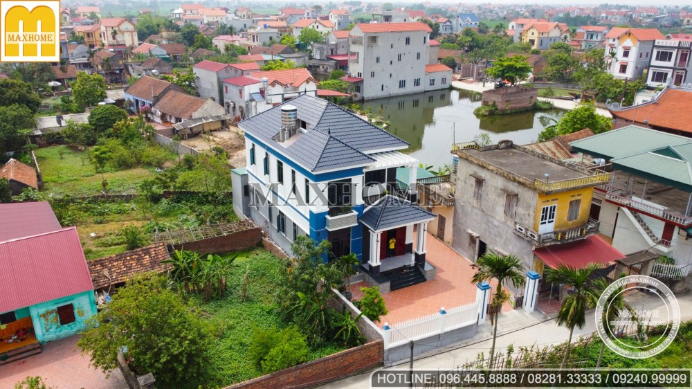 Maxhome làm nhà từ 1,5 tỷ cho nhà mái Nhật 2 tầng từ A - Z tại Bắc Ninh