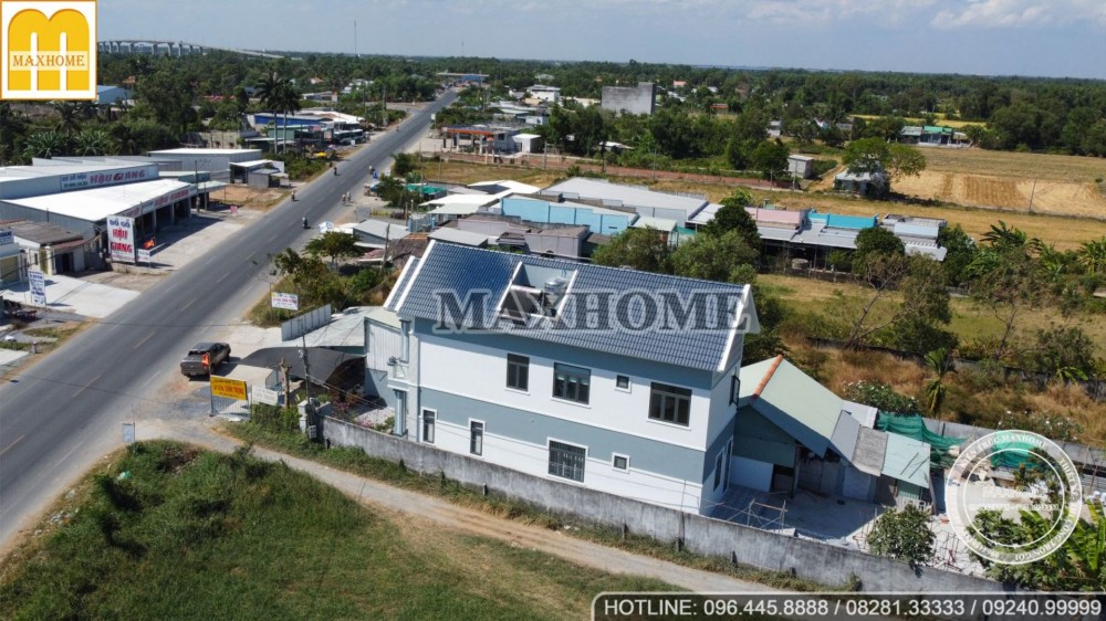 Maxhome thi công nhà mái Thái đẹp và nổi bật ở Tiền Giang | MH00455