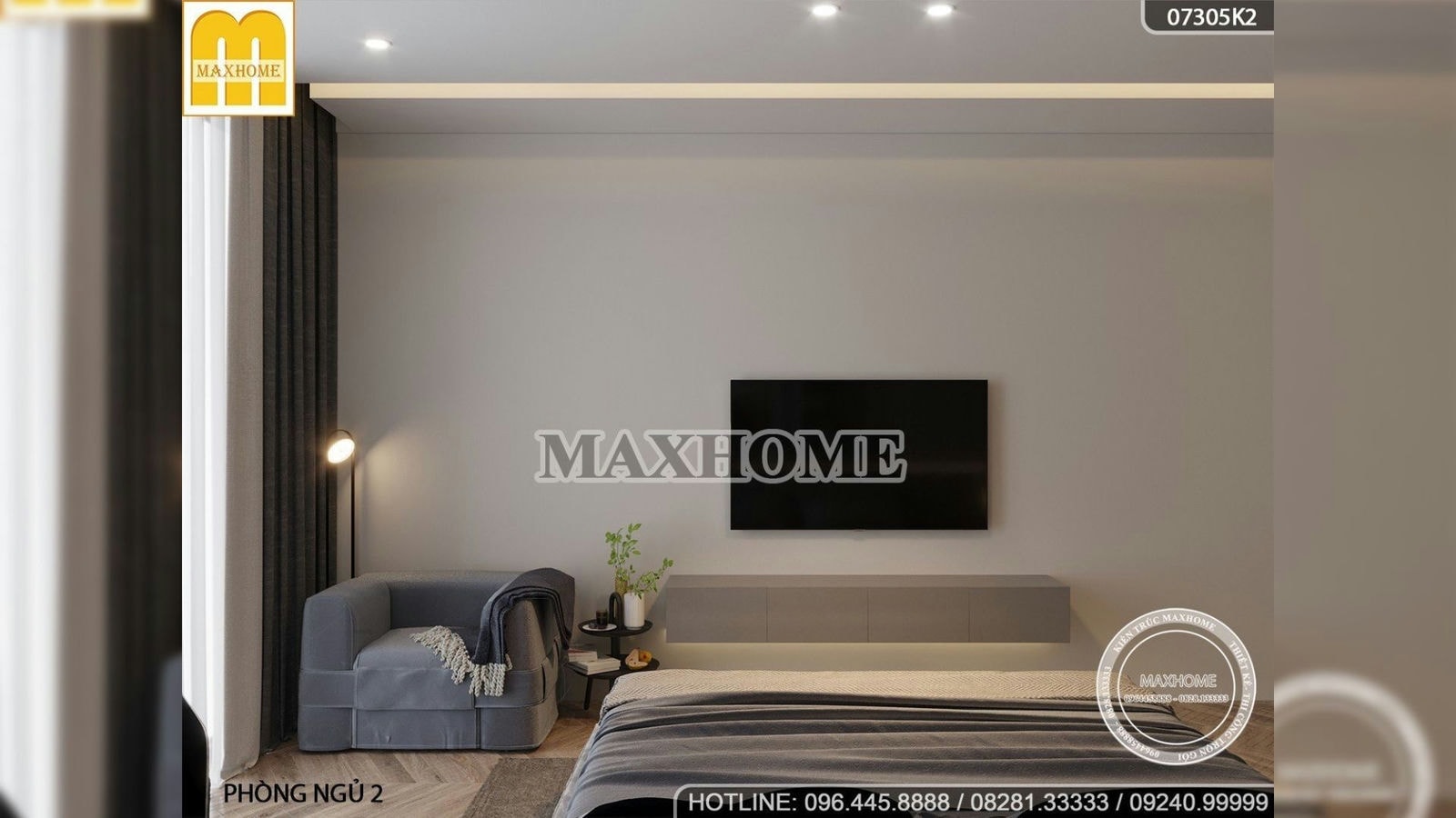 Maxhome thiết kế nội thất sang trọng cho biệt thự vườn | MH01984