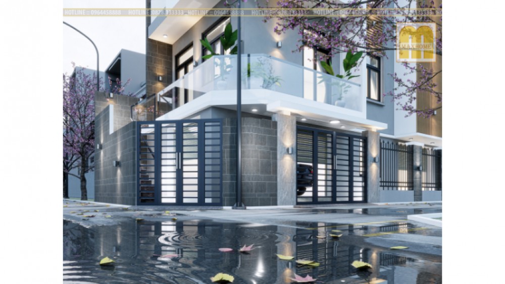  Tham quan mẫu nhà lô phố 3 tầng 1 tum hiện đại ở Hưng Yên | MH00167 