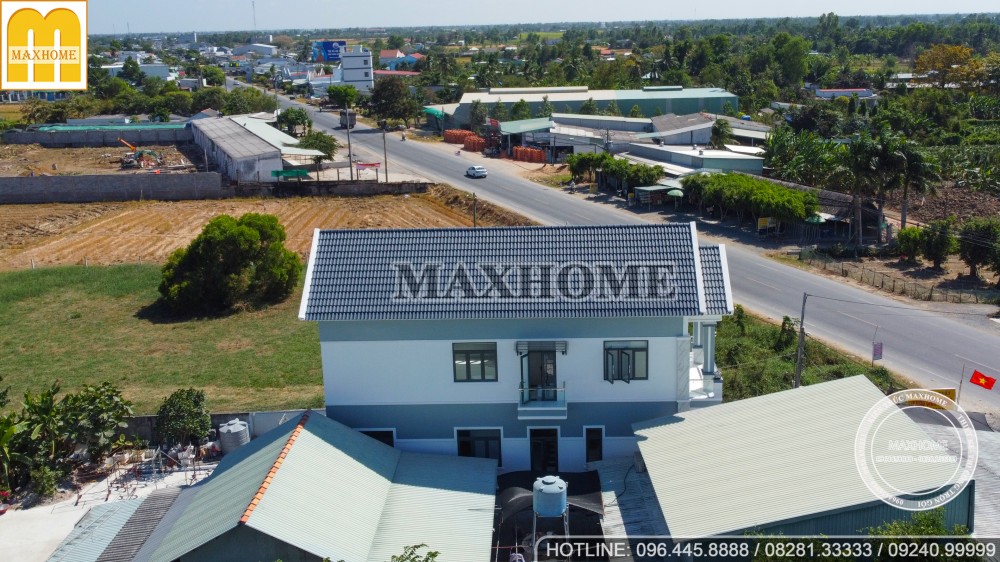 Maxhome thi công nhà mái Thái đẹp và nổi bật tại Tiền Giang | MH00455