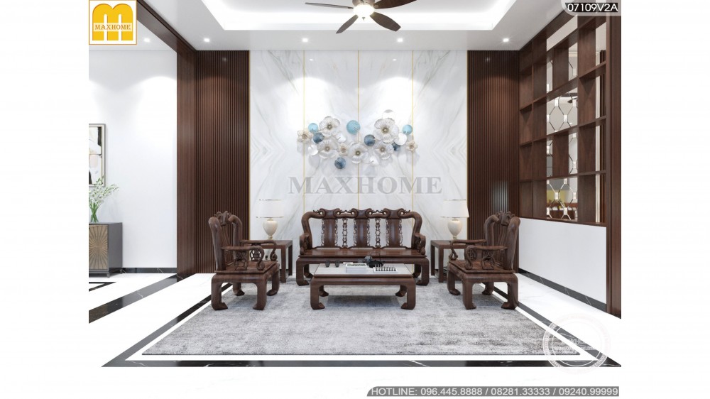Có gì trong mẫu nội thất 280 triệu cho nhà hiện đại do Maxhome thiết kế?