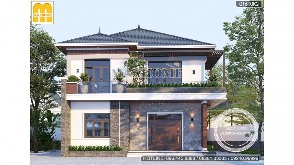 Mẫu thiết kế nội thất hiện đại cho nhà 2 tầng tại Quảng Ninh | MH00496