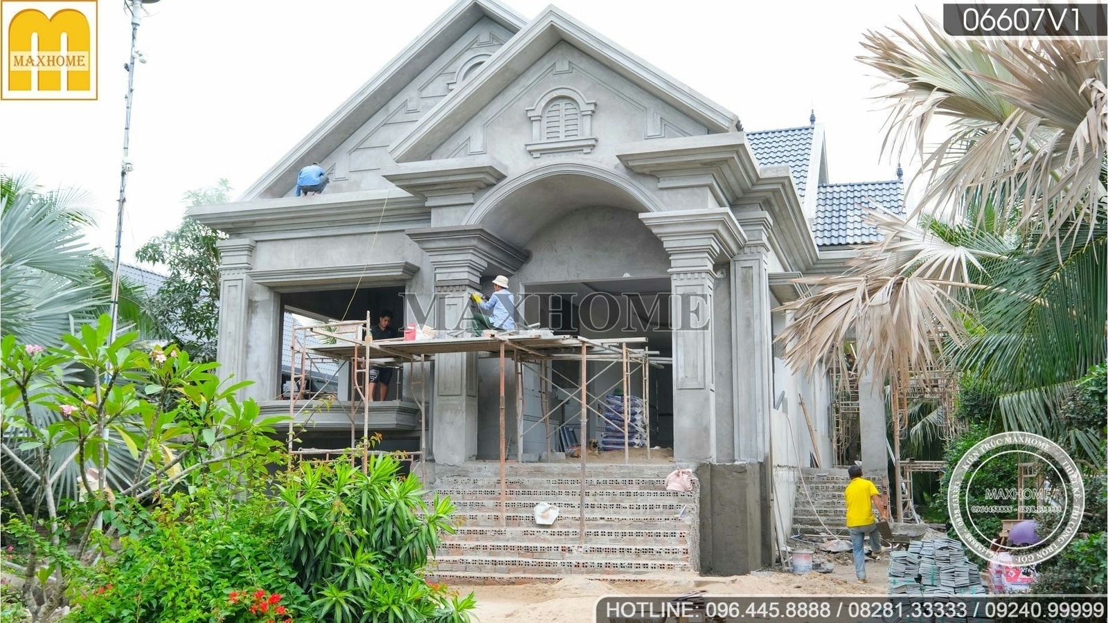Ngôi nhà vườn Tân Cổ cực đẹp đã hoàn thiện 80% tại Tiền Giang