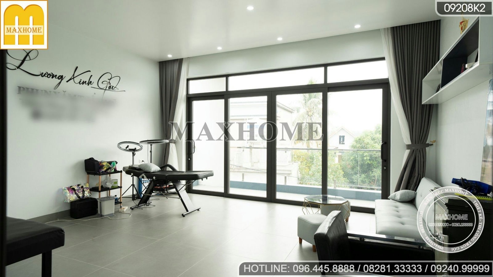Nội thất đẹp hiện đại, tinh tế cho ngôi nhà phố 2 tầng tại Quảng Ninh | MH01848