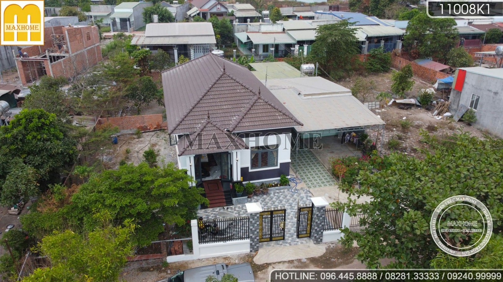 Quá đẹp với căn nhà vườn cấp 4 được hoàn thiện ở Đồng Nai | MH01434