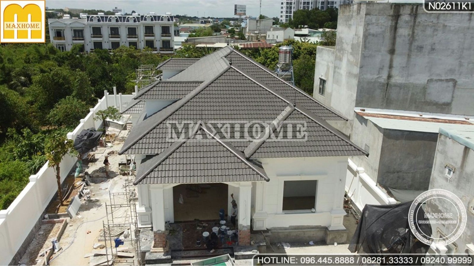 QUÁ ĐẸP với nhà vườn mái Nhật do Maxhome thiết kế thi công trọn gói | MH01544