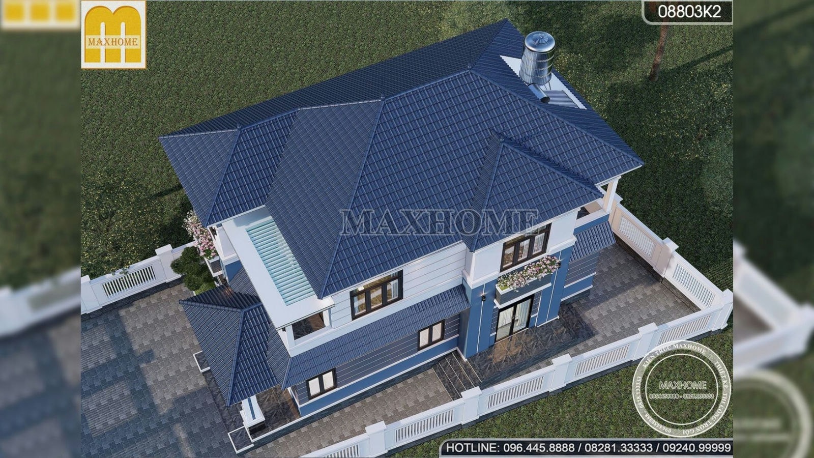 Tậu ngay ngôi nhà mái Nhật 2 tầng cực đẹp này với giá từ 1,2 tỷ | MH02119