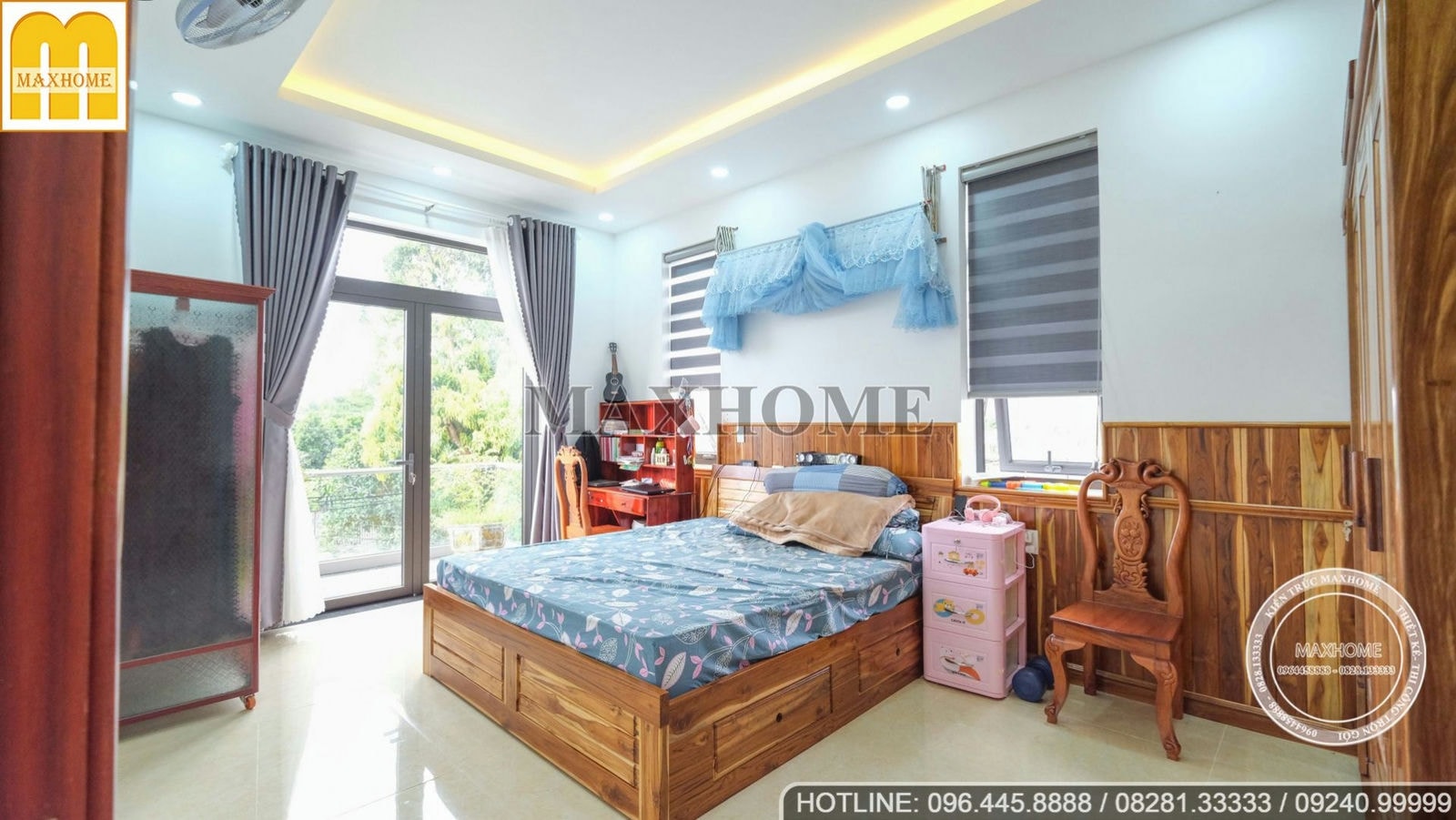 Tham quan bộ nội thất gỗ cực kỳ hoành tráng tại Đồng Nai | MH00553