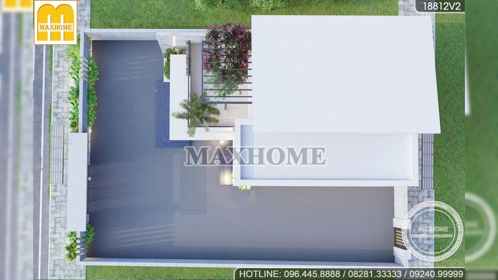 Tham quan mẫu nhà mái lệch Maxhome HOT nhất năm 2022 | MH00774