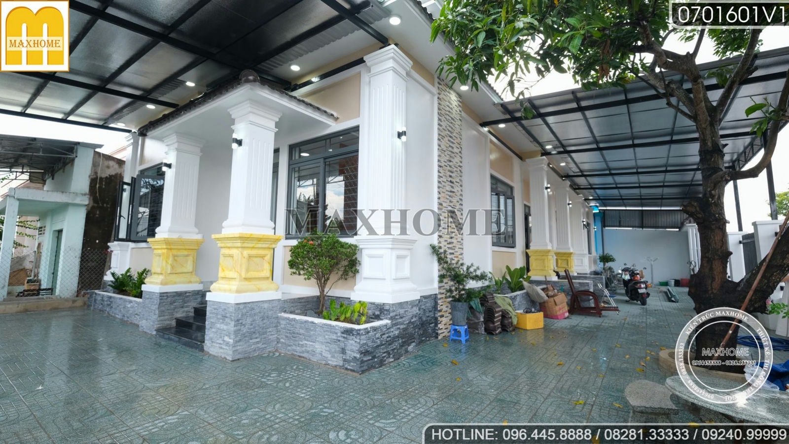 Tham quan ngôi nhà vườn với thiết kế 5 phòng ngủ ở Tây Ninh | MH01546