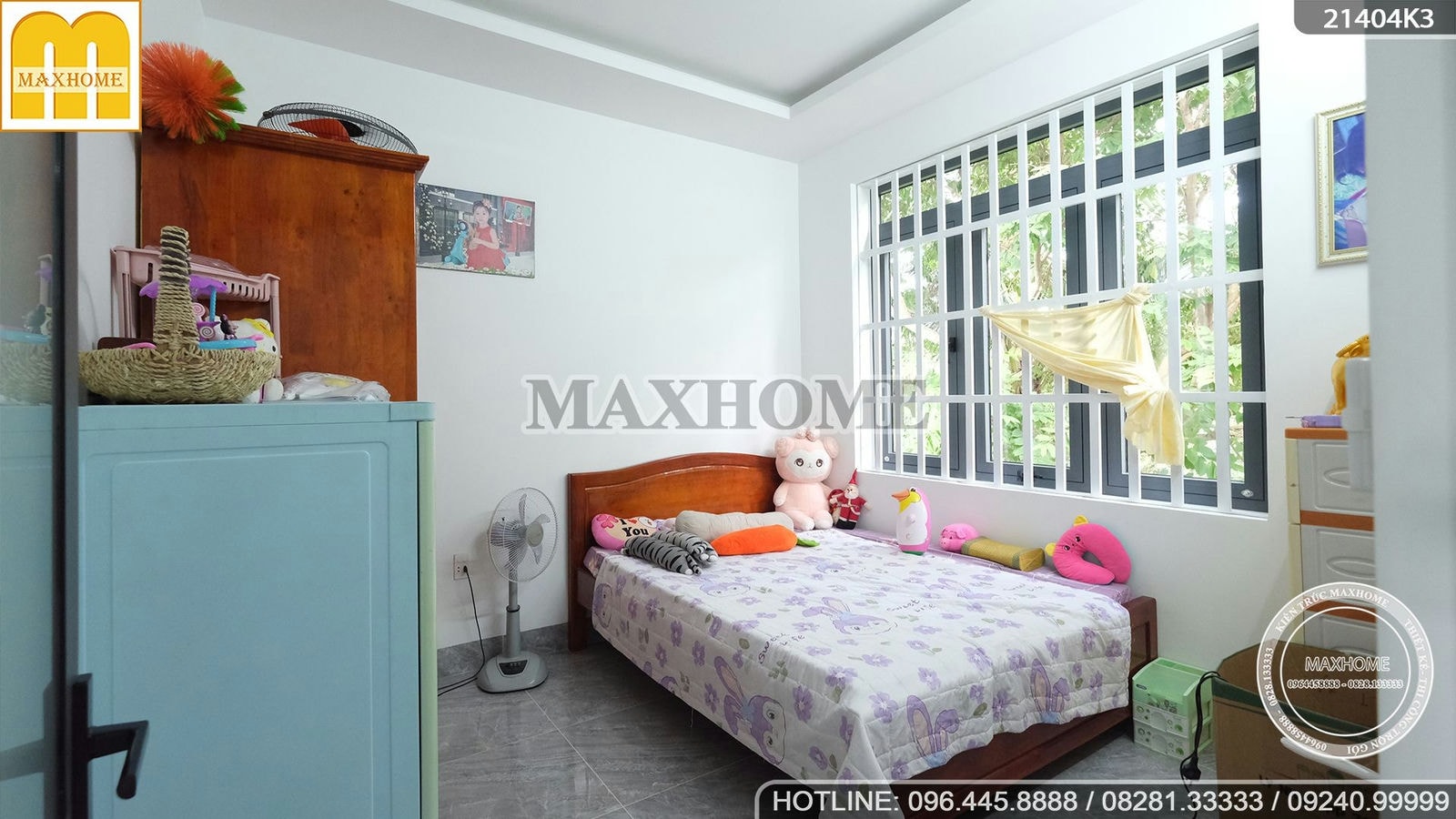 Tham quan nhà phố hiện đại 3 phòng ngủ với chi phí rẻ | MH02034
