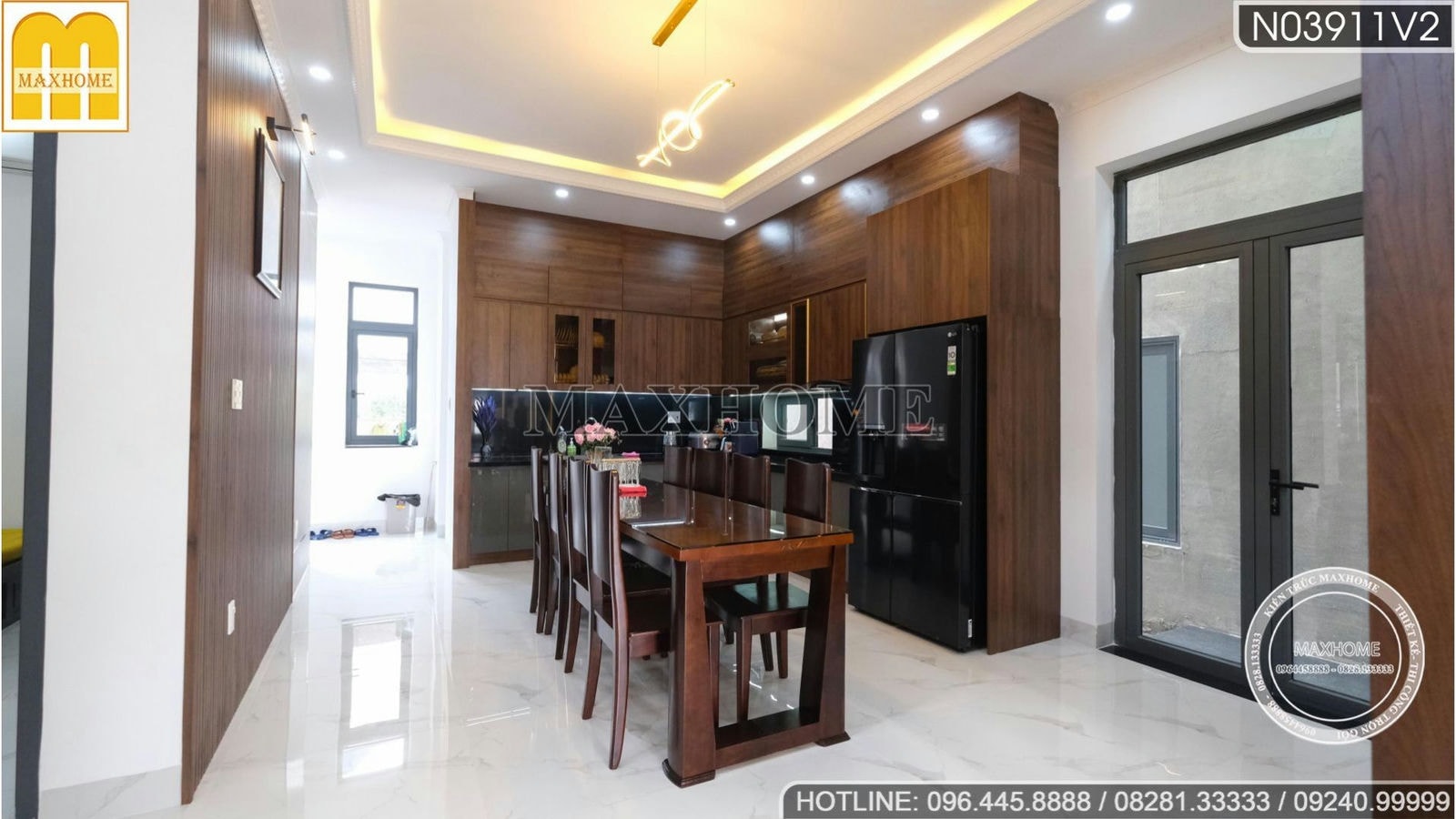 Tham quan thực tế nội thất cực đẹp từ gỗ tại Bình Thuận | MH01452