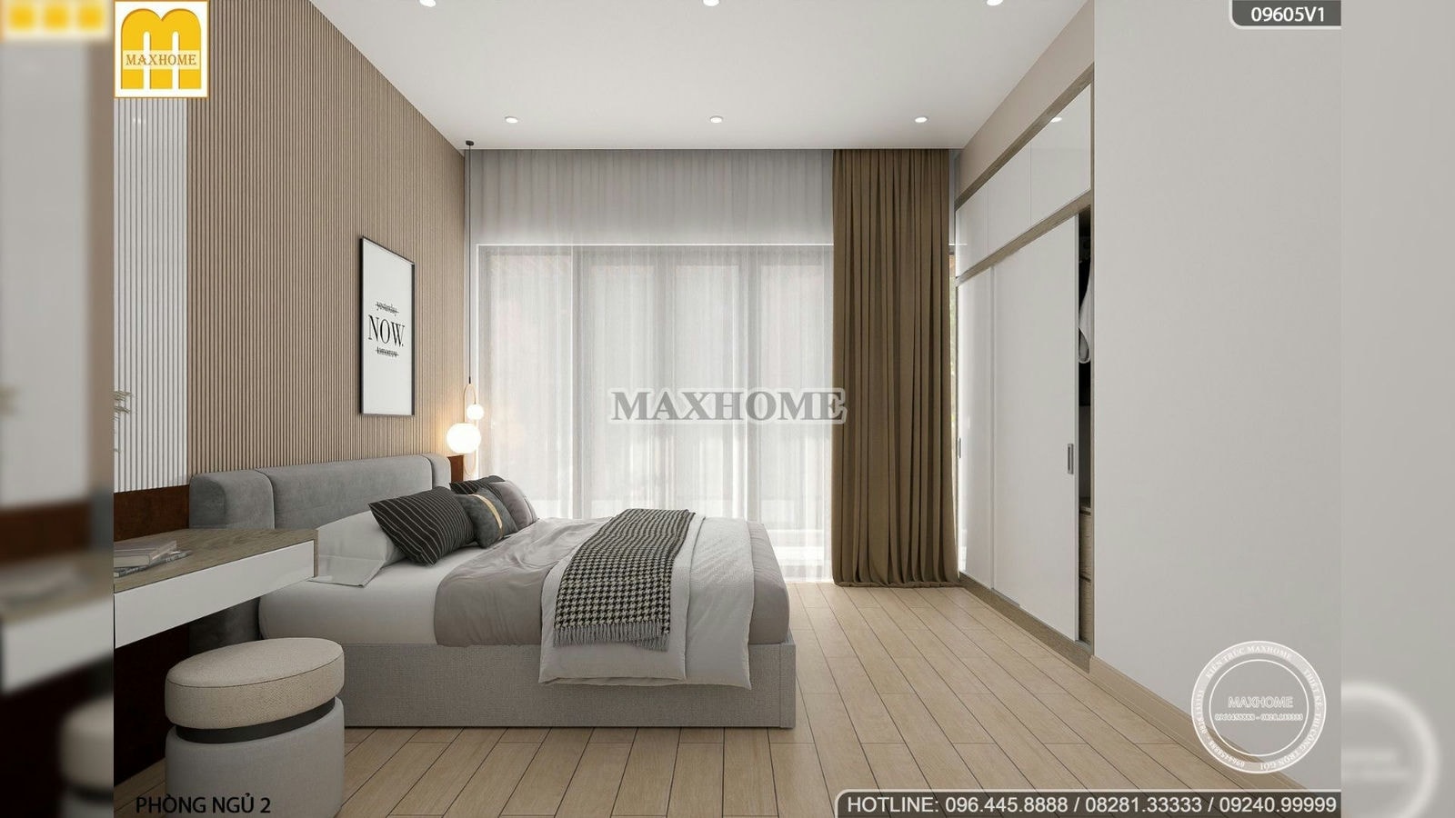 Thiết kế nội thất sáng tạo, độc đáo trong căn nhà đẹp như villa | MH02077