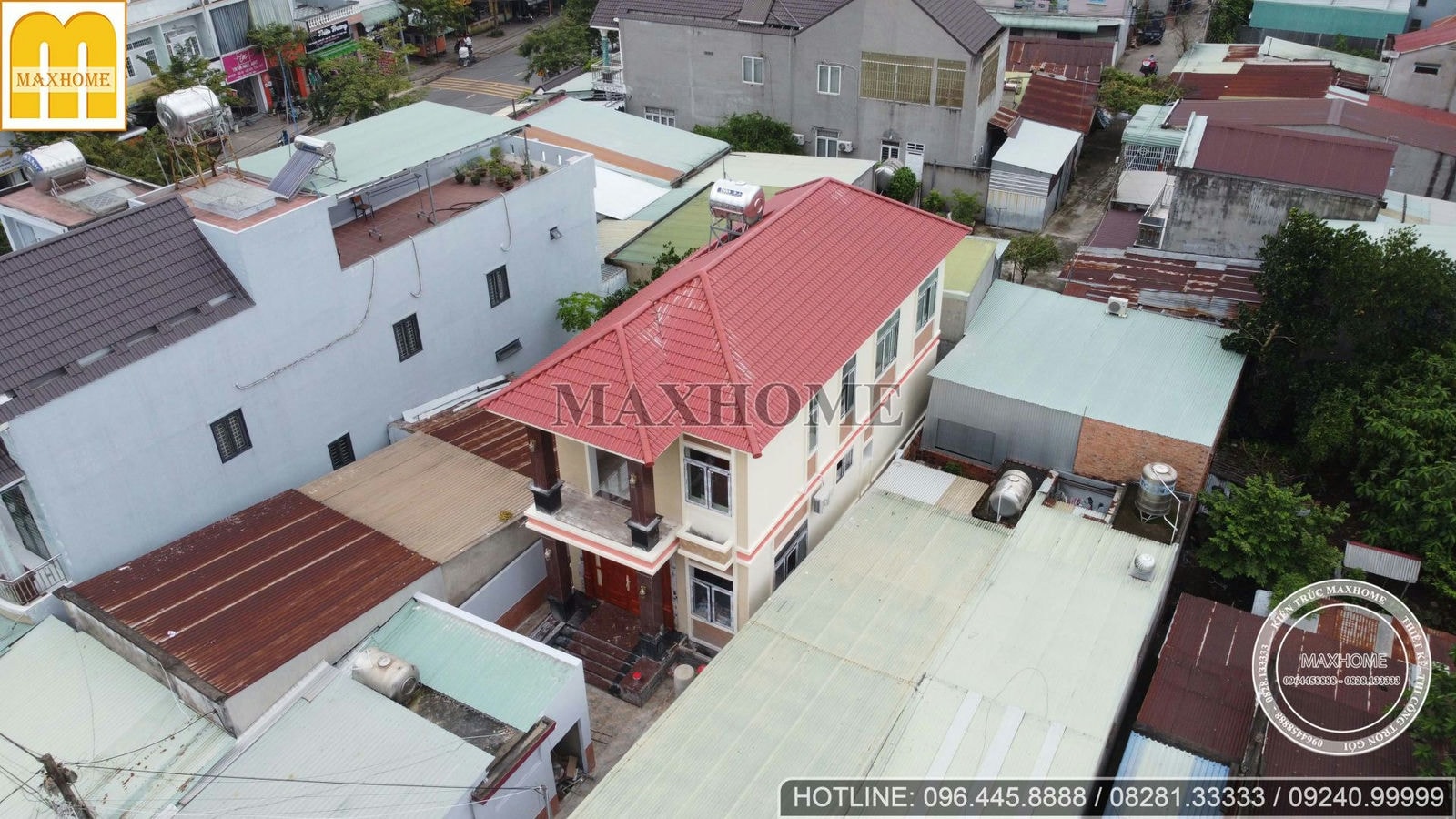 Thực tế mẫu nhà 2 tầng mái Nhật độc đáo ở Đồng Nai đến từ Maxhome